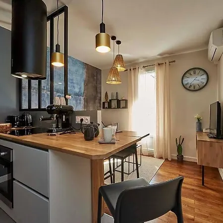 Superb Air-conditioned T2 - Balcony - Virtual Tour アパート グルノーブル